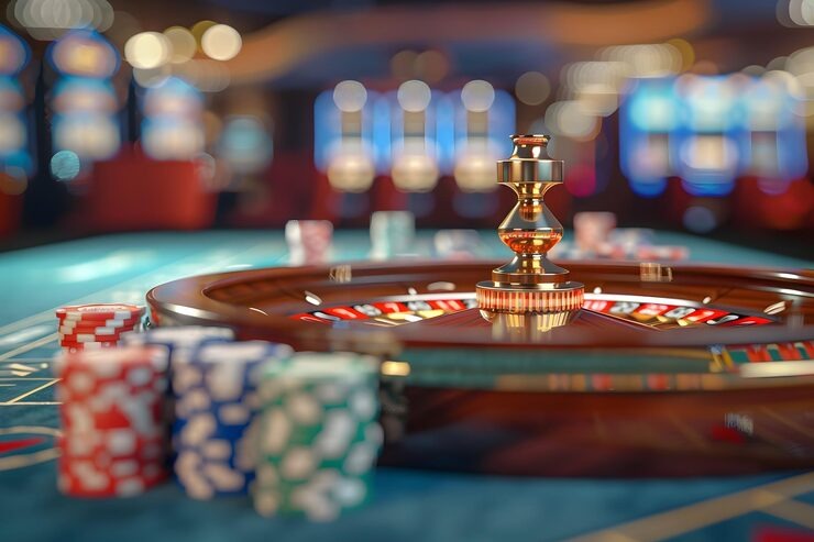 Live dealer studio with multi-camera setup broadcasting Dragon Tiger game in real time