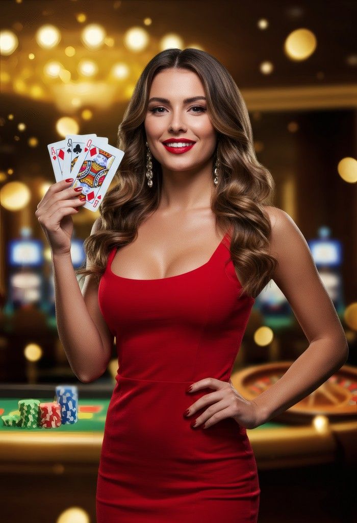 Poker table with dealer, player positions, and community cards displayed